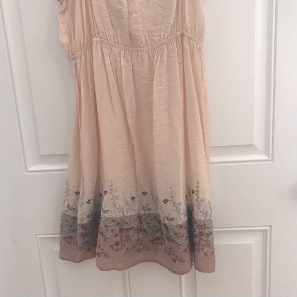 New EDGE Design by MINE Embroidered SUNDRESS Anthropology NWT - Picture 5 of 11